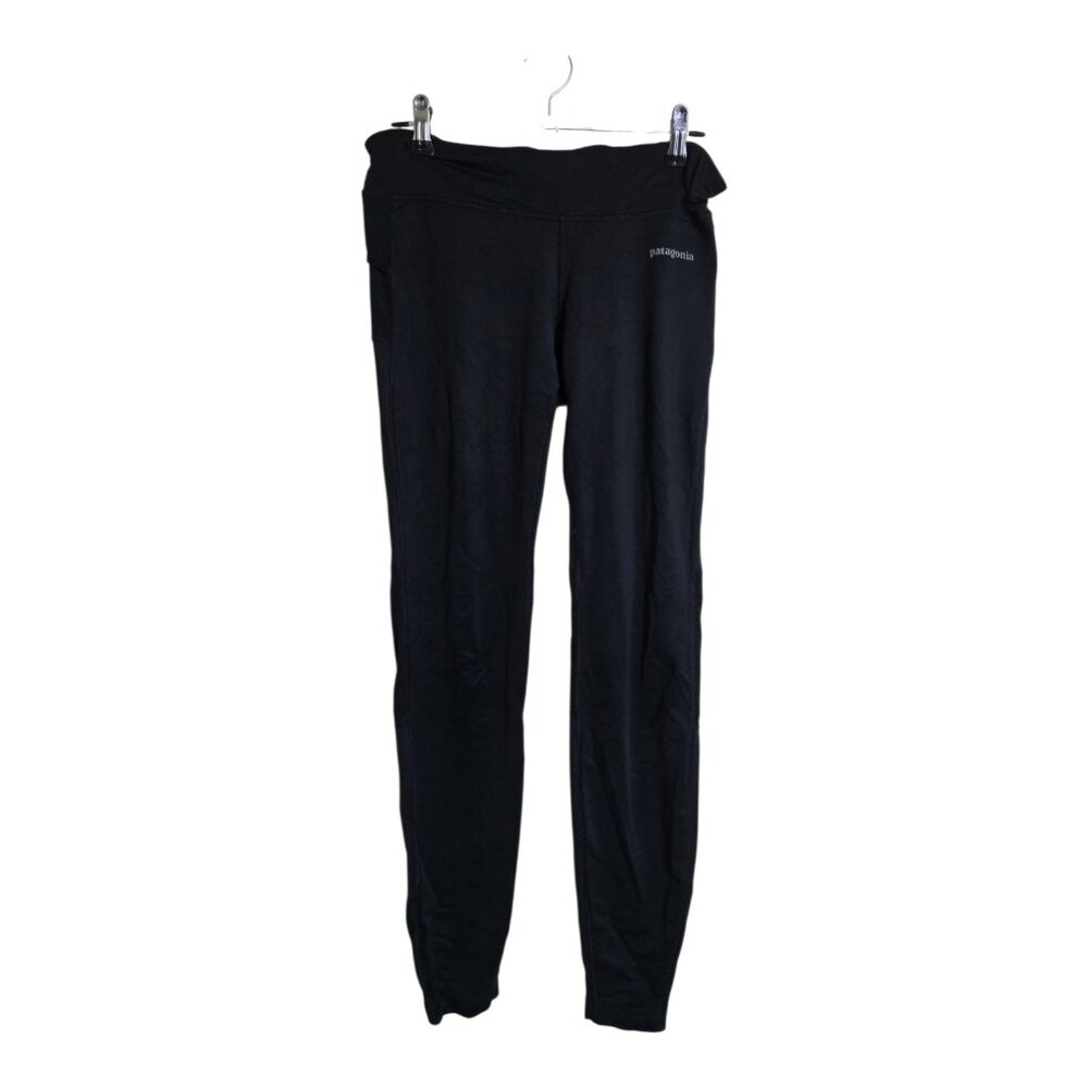 Patagonia Pants Womens Small Black Style 24555FA15 Nylon Pocket Yoga Athletic